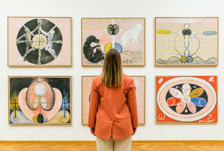 Copyright: Dutch Girls In Museums, Hilma af Klint en Piet Mondriaan: Levensvormen in Kunstmuseum Den Haag